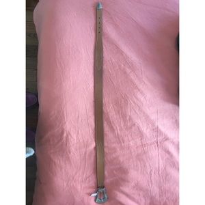 Vintage leather belt